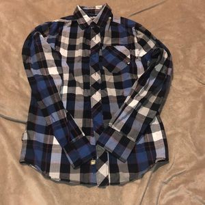 Button up flannel shirt